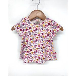Zutano floral short sleeve swing top size 6 months